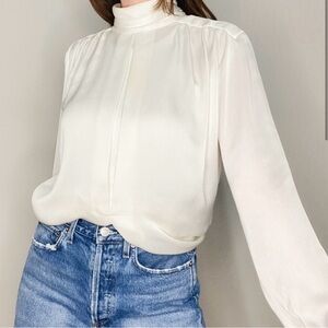 Vintage Cream Liz Claiborne Blouse